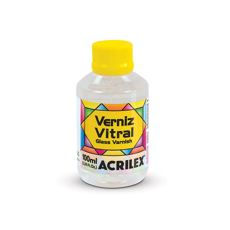 Barniz Vitral Incoloro Acrilex 100ml Acrilex 1