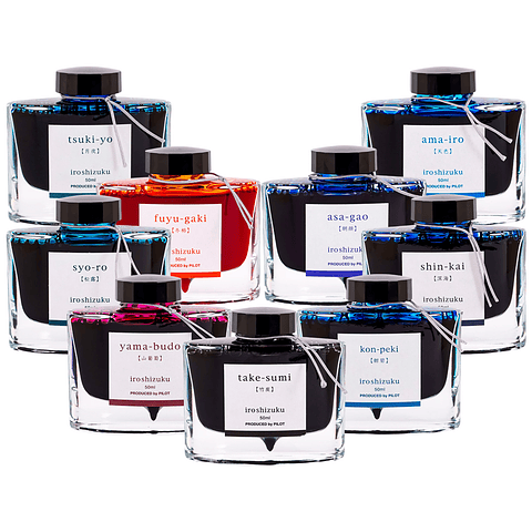 Tinta Pilot Iroshizuku Para Estilografia