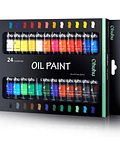 Ohuhu Set de 24 Pinturas Al Oleo