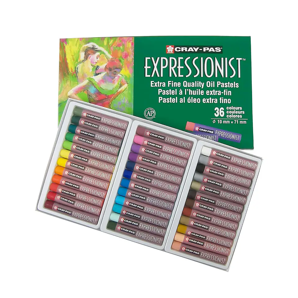 Pasteles grasos Sakura Cray-Pas Expressionist 36 Colores 1