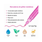 Set 12 Marcadores Glitter Marker - Ohuhu - Miniatura 4