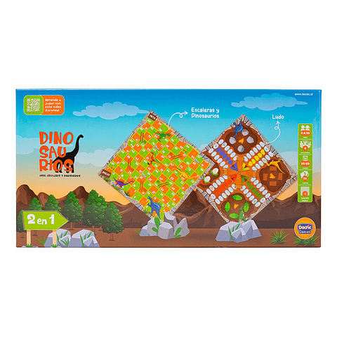 Dinosaurios 2 en 1