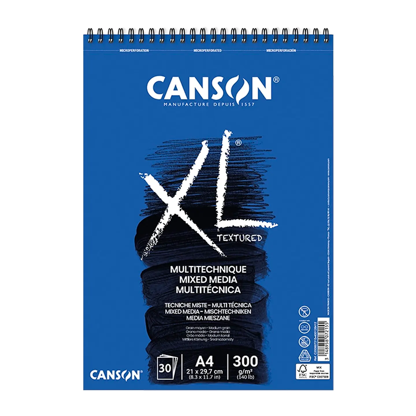 Canson XL Mix Media Croquera 300 Gsm - Distintas Medidas 3