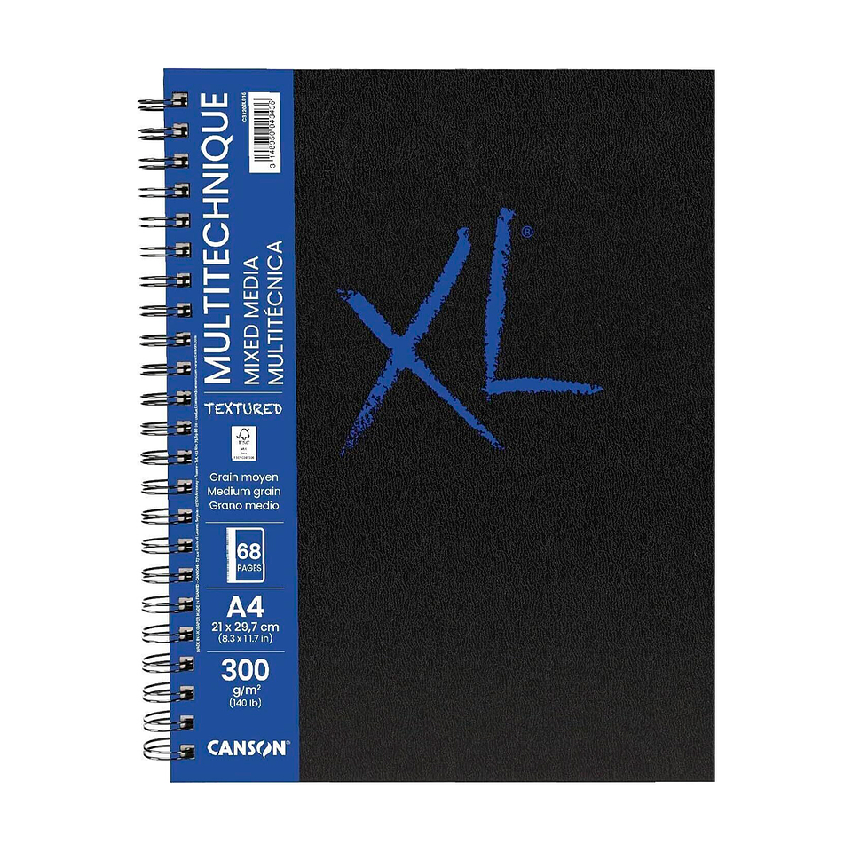 Artbook Canson XL Mix Media 34 Hojas 300 g/m2 3
