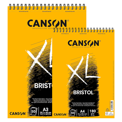 Croquera Canson XL Bristol - Distintas Medidas