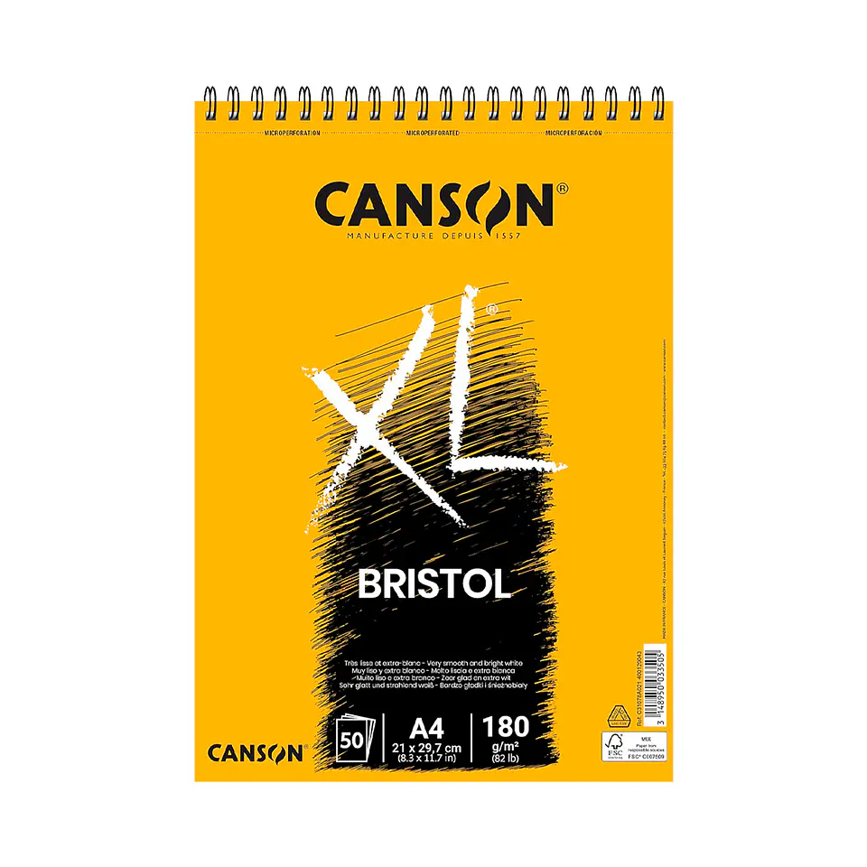 Croquera Canson XL Bristol - Distintas Medidas 2