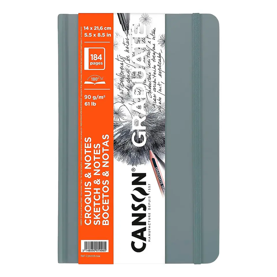 Artbook Graduate Sketch and Notes 90Grs 4