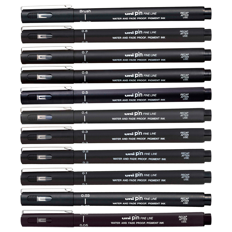 Tiralineas UNI Pin 1