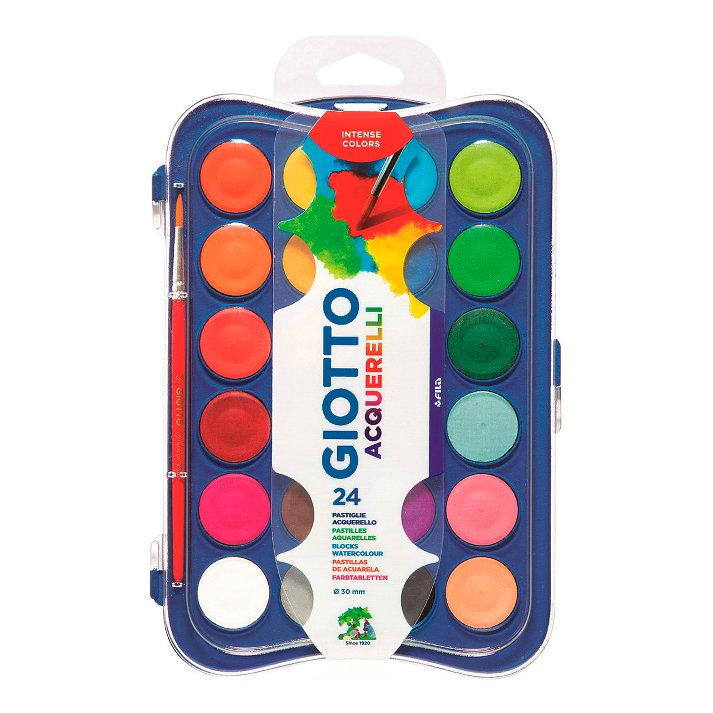 Acuarela Giotto 24 Colores 30mm 1