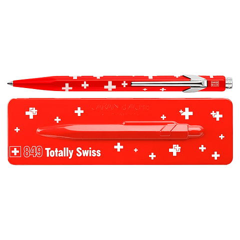 Bolígrafo Caran D'Ache 849 Totally Swiss Con Caja