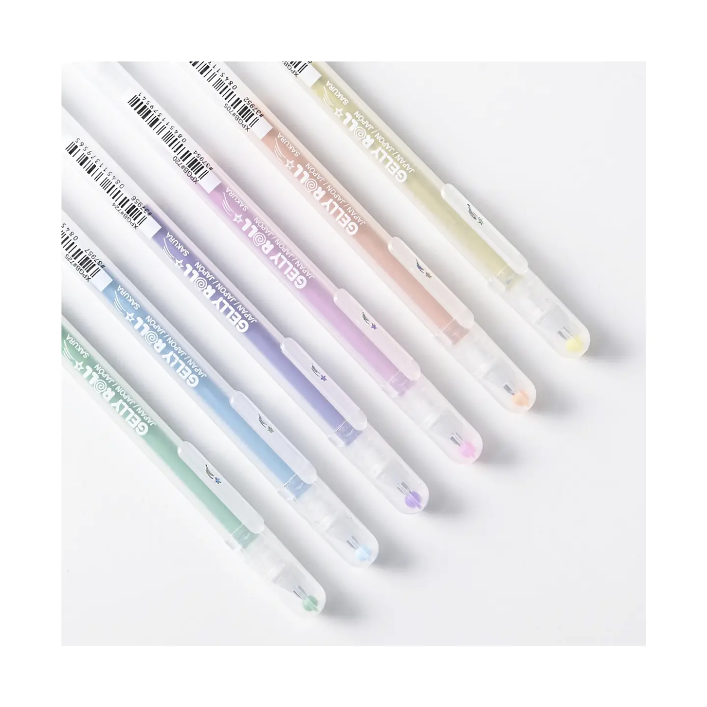 Lapiz Gel Gelly Roll Sakura 6 Colores Stardust 2