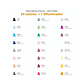 Ohuhu 24 Marcadores Colores De Alcohol + 1 Blender - Miniatura 2