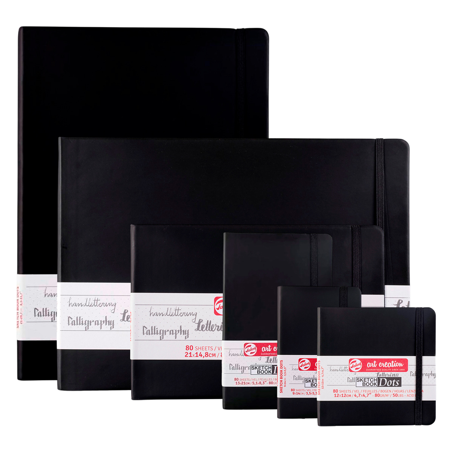 Libreta Negra con Puntos 80grs - Sketchbook Art Creation 1