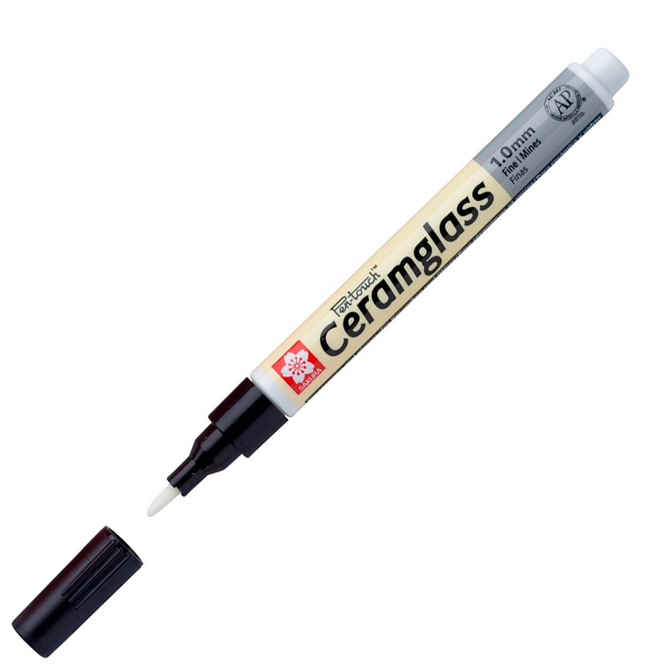 Marcador para cerámica y vidrio 1mm 7