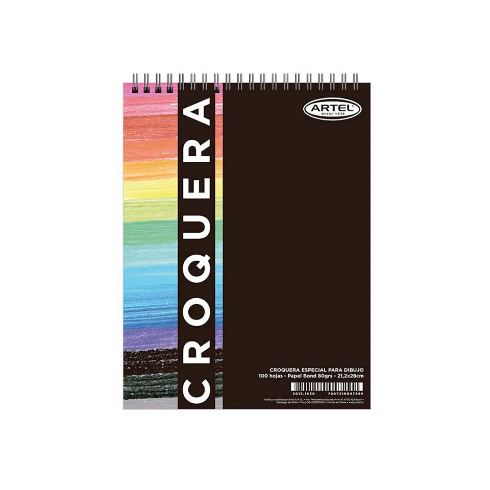 Croquera Bond 21x28cm ArteColor 1