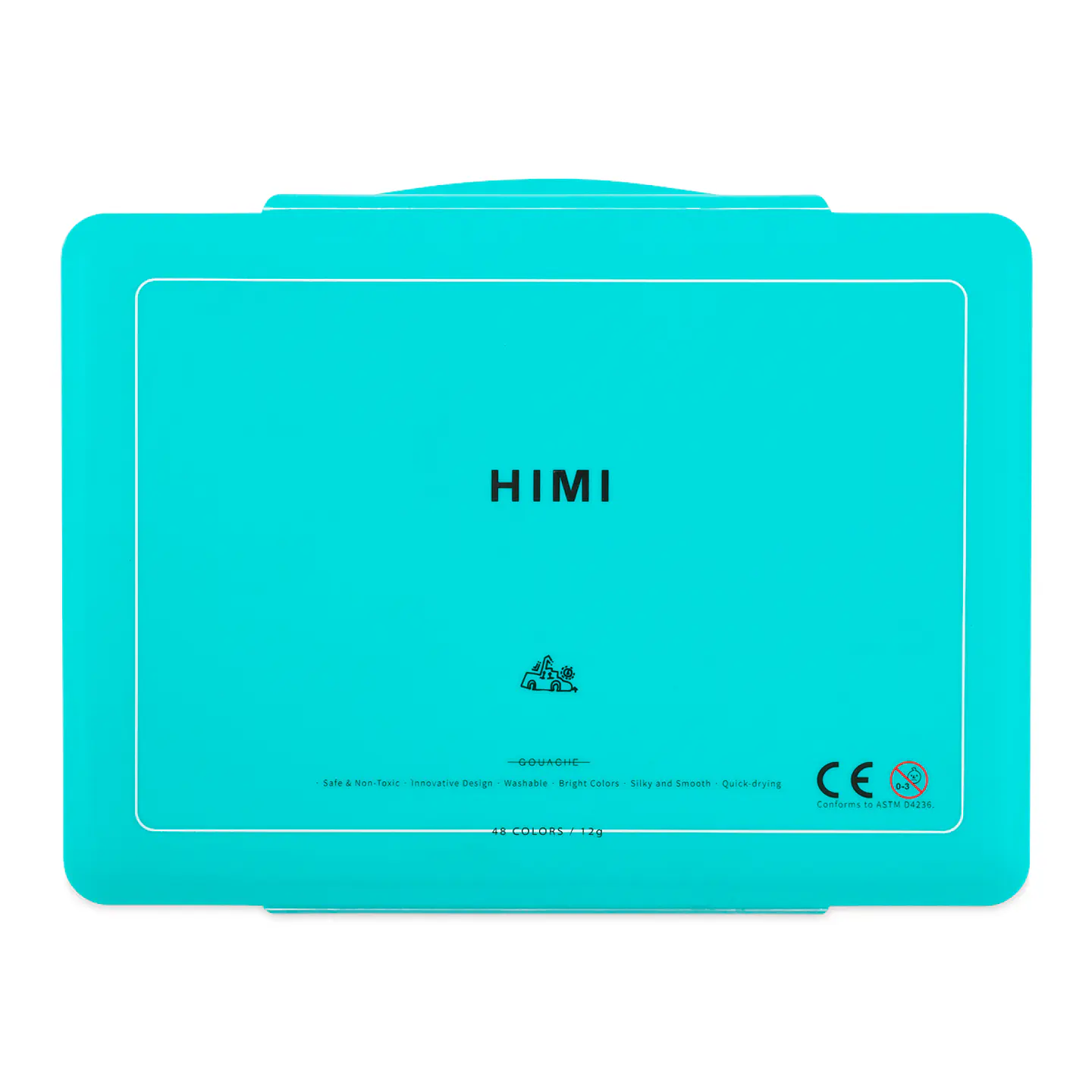 Set Gouache 48 Colores - Potes 12g 1