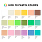 Set De Pintura 18 Colores Gouache Pastel Himi 30g - Miniatura 5