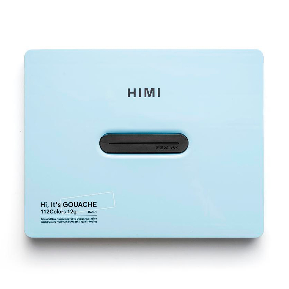 Set de Pinturas Himi Gouache 112 Colores 12g 1