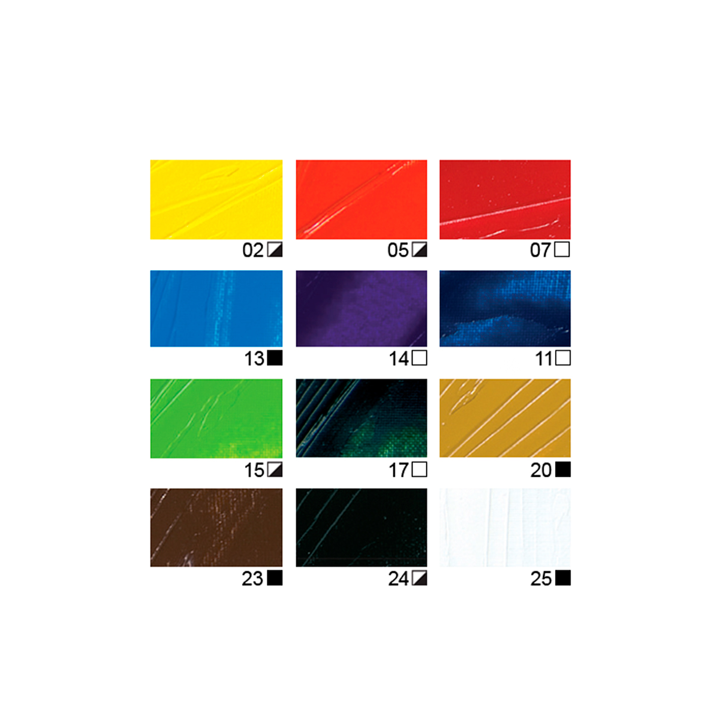 Óleo XL Pebeo Studio Set 12 Colores 12 ml 4
