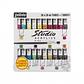  Acrílico Pebeo Studio Set 20 Colores 20ml + Pincel - Miniatura 1