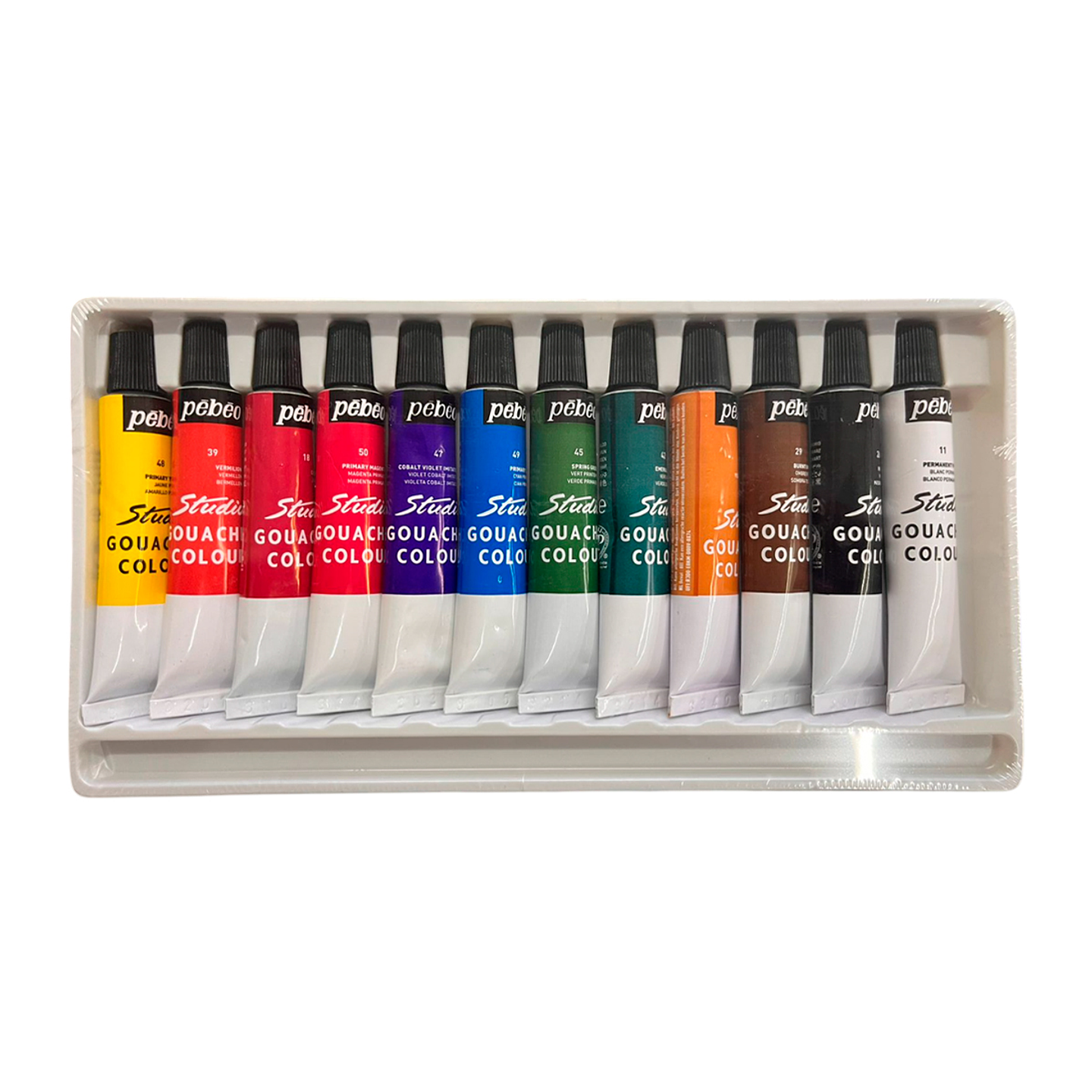 Gouache Pebeo Studio Set 12 Colores 12 ml 2