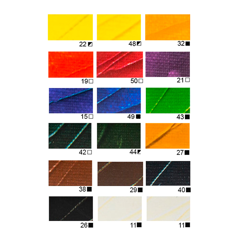 Acrílico Pebeo Studio Set 18 Colores 12ml 4