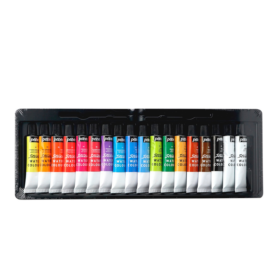 Acuarela Pebeo Studio Set 18 Colores 12ml 2