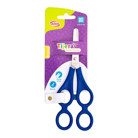 Tijera Escolar Doble Mango