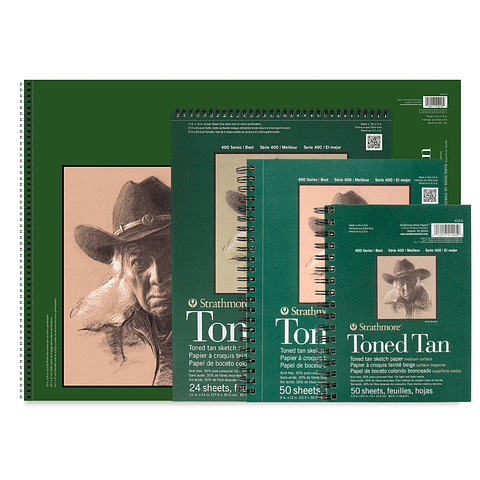 Croquera Toned Tan - Strathmore 