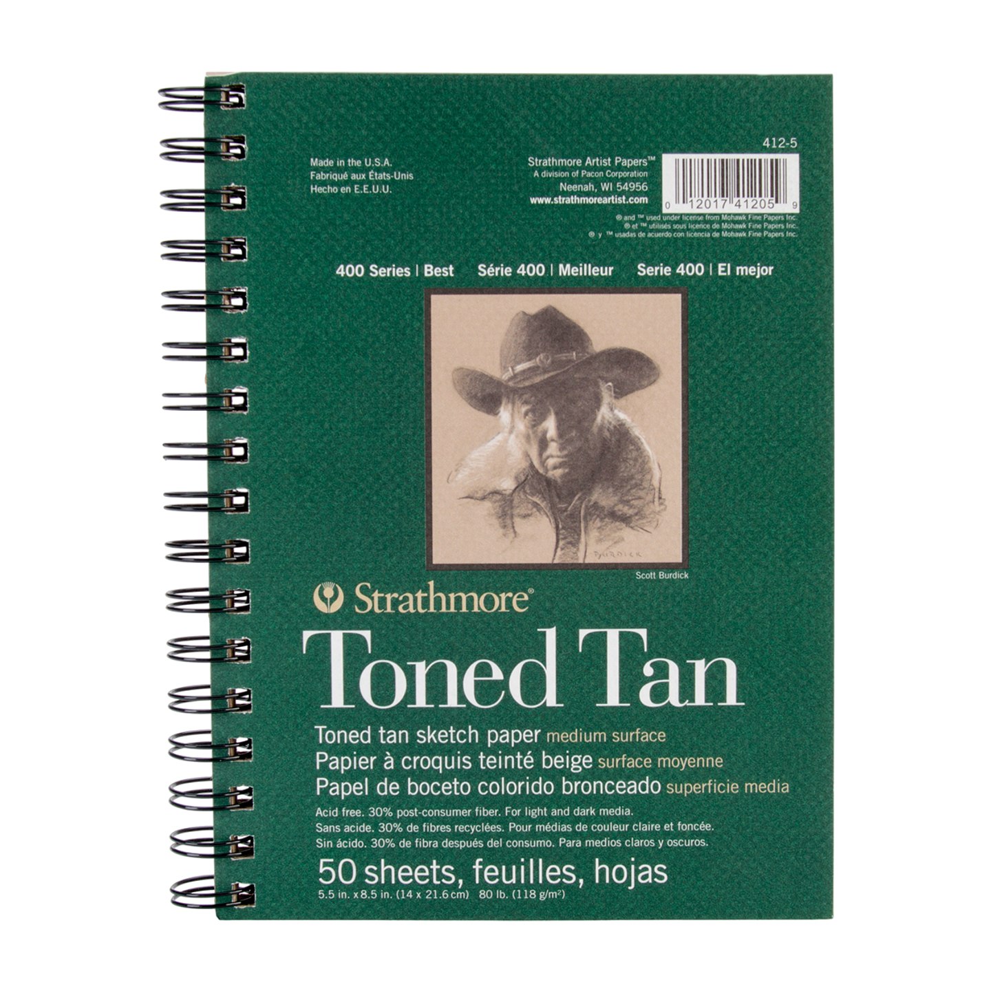 Croquera Toned Tan - Strathmore  2