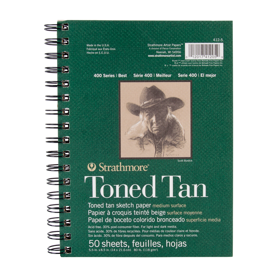 Croquera Toned Tan - Strathmore  2