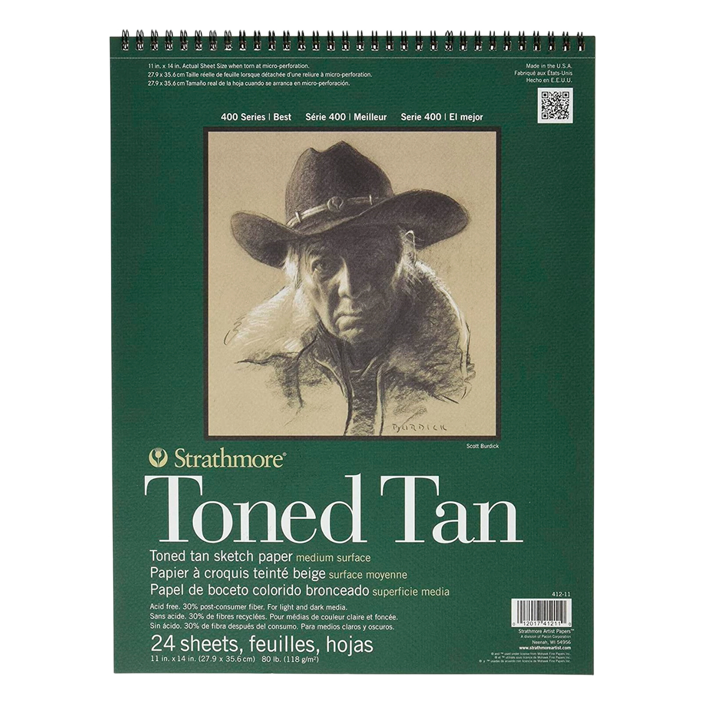 Croquera Toned Tan - Strathmore  4