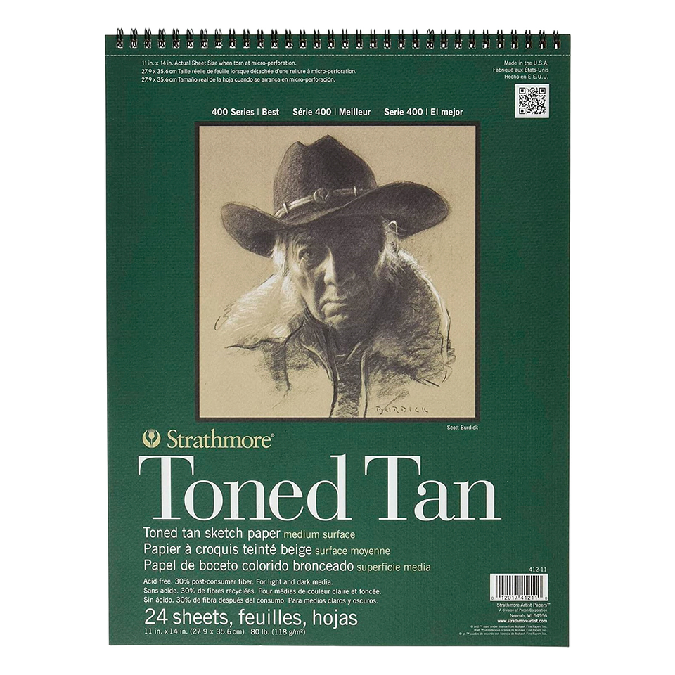 Croquera Toned Tan - Strathmore  4