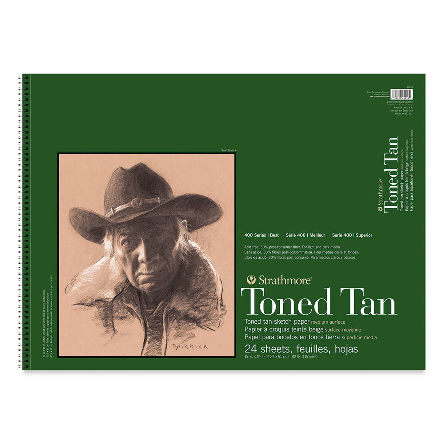 Croquera Toned Tan - Strathmore  5