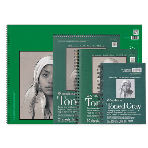 Croquera Toned Gray - Strathmore