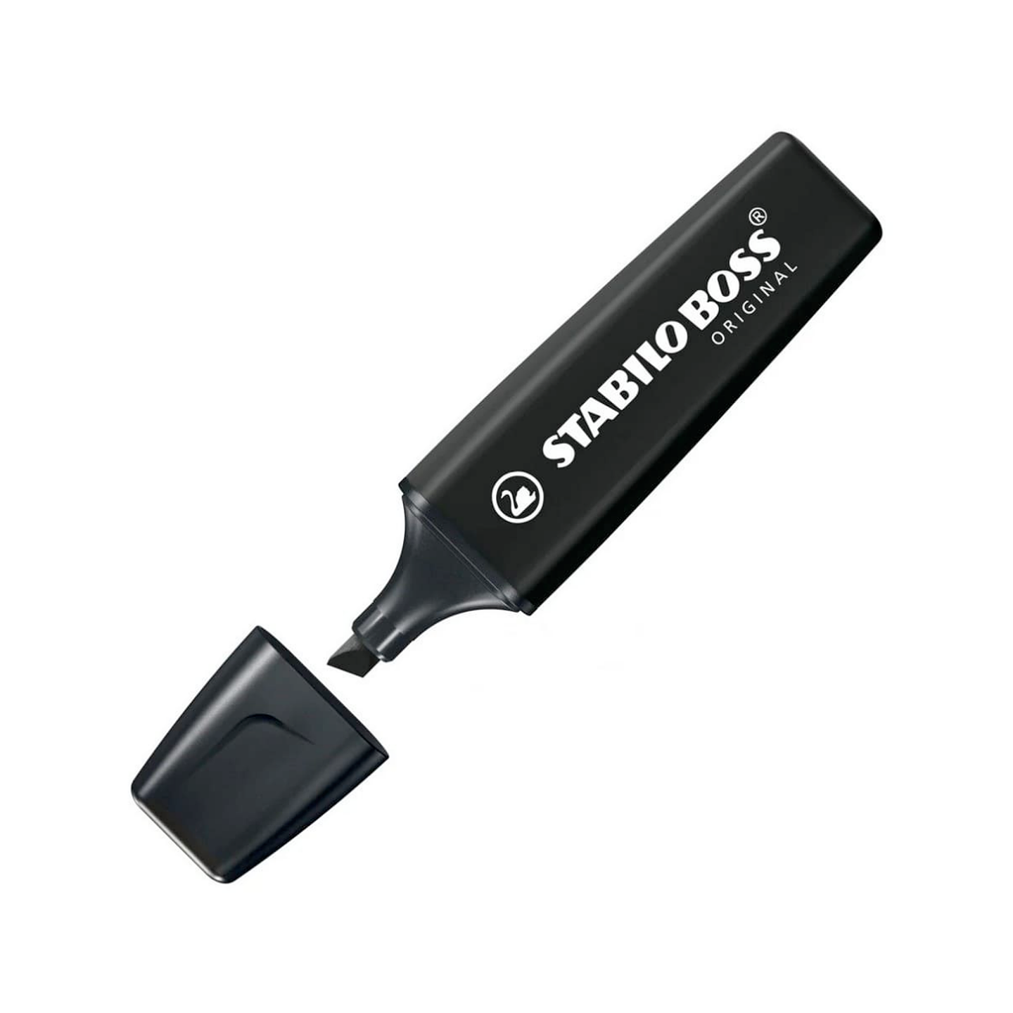 Destacador Stabilo Boss Original Negro 1