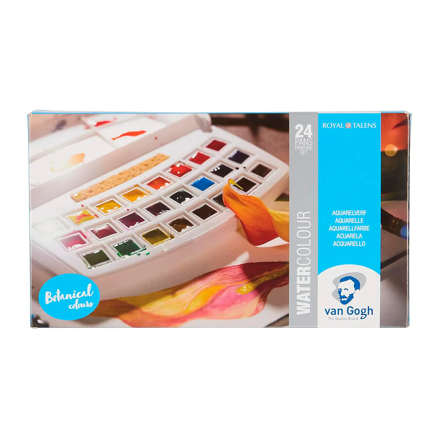  Acuarela en Pastillas Van Gogh Set 24 Colores Botánicos 1