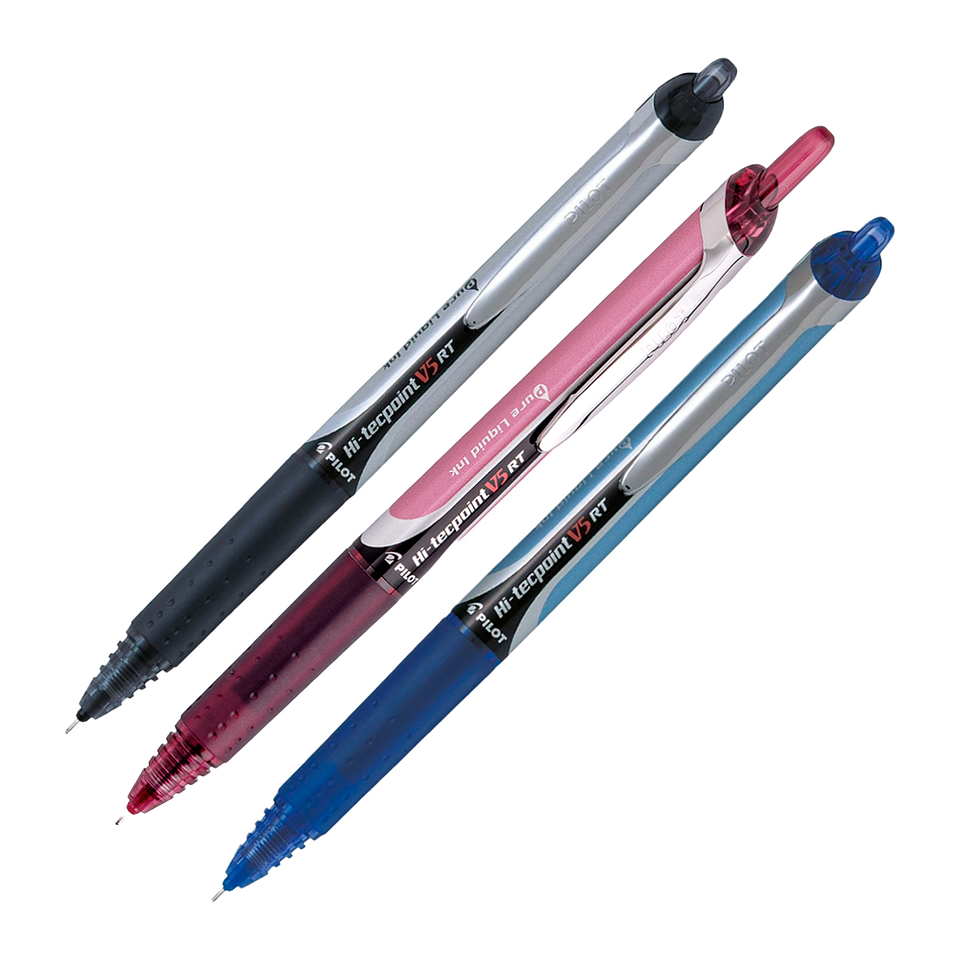 Lápiz Tinta HI-Tecpoint Grip V5 Retráctil - Pilot 1