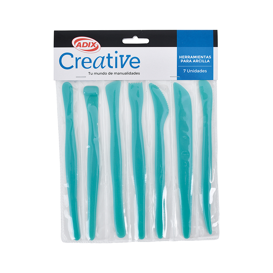 Herramienta para Arcilla 7 unidades.  1