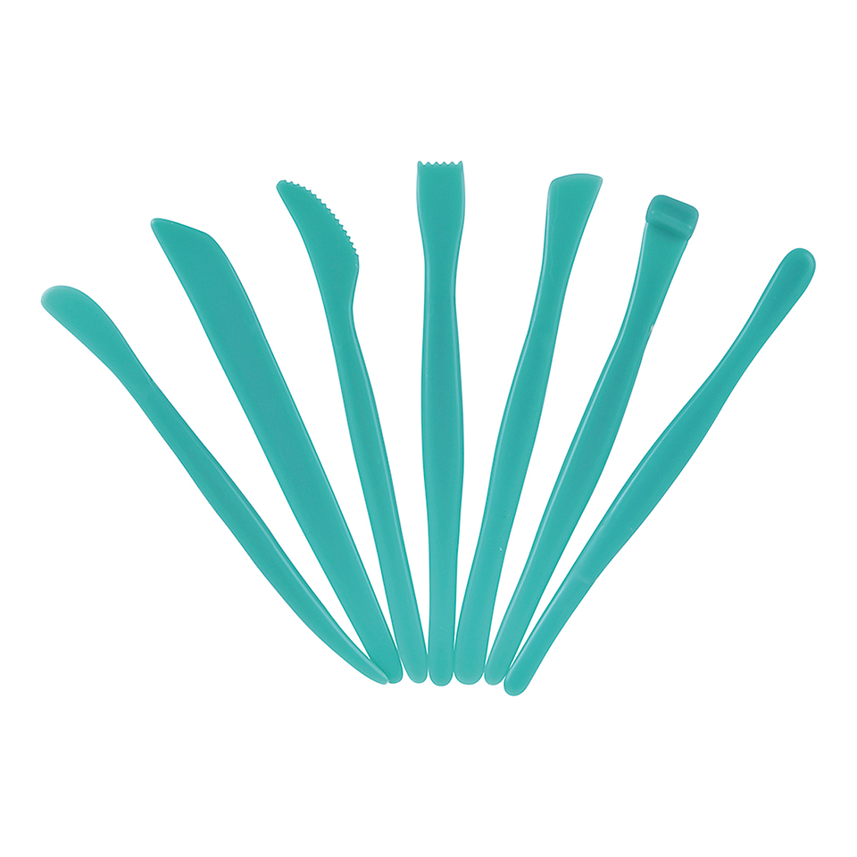 Herramienta para Arcilla 7 unidades.  2