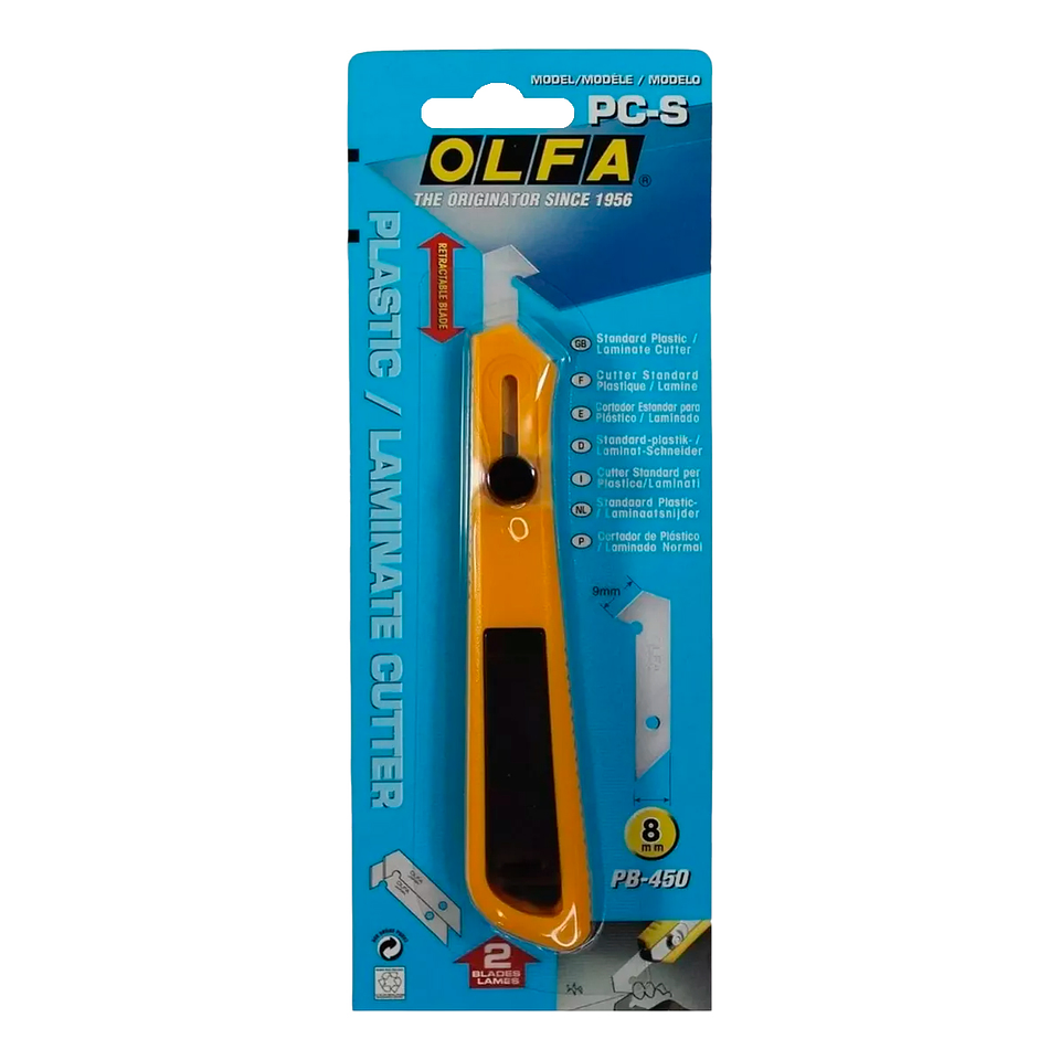 Cuchillo Corta Acrílico Pequeño Seguro Manual PC-S  1