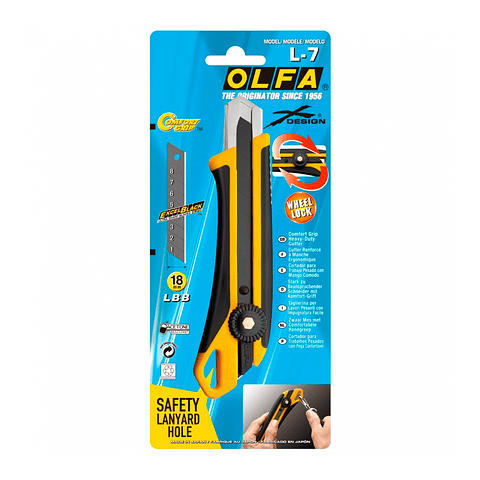 Cuchillo Industrial L-7 de 18 mm - Olfa