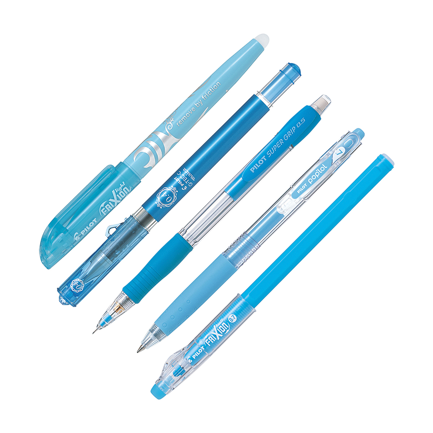 Set Pilot 5 Unidades Celeste 4