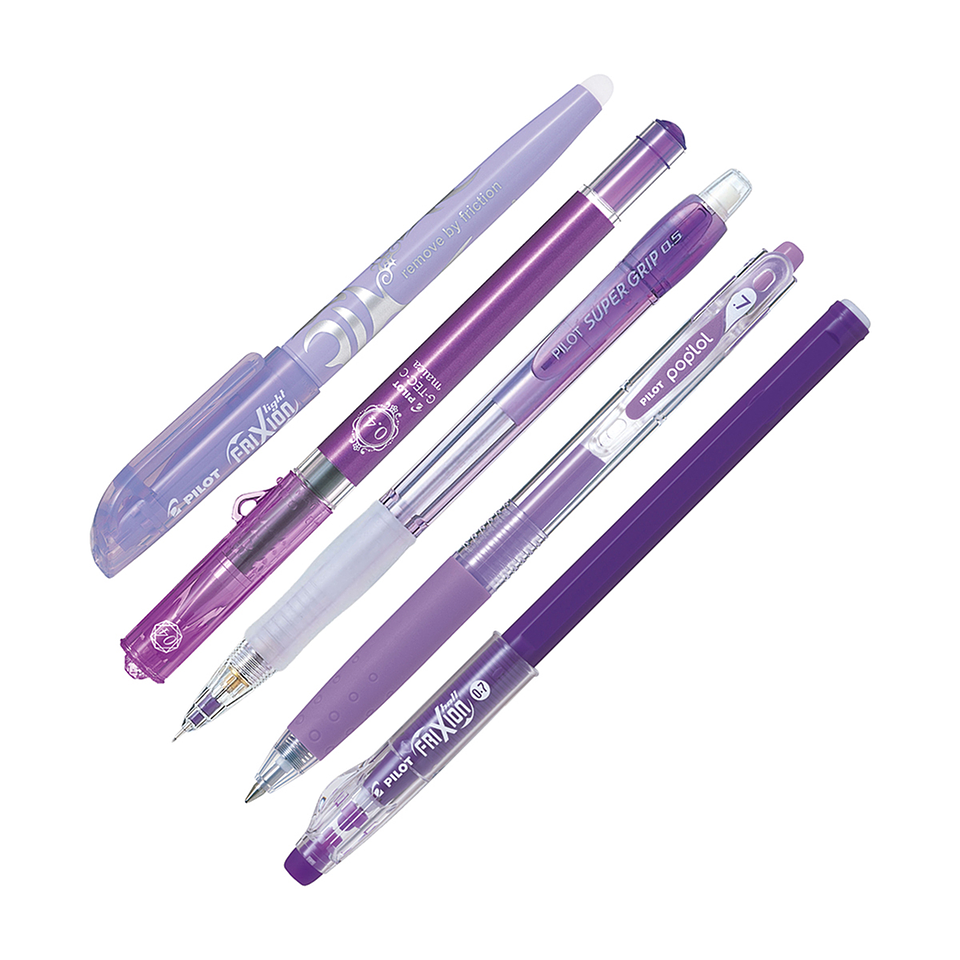 Set Pilot 5 Unidades Violeta 4