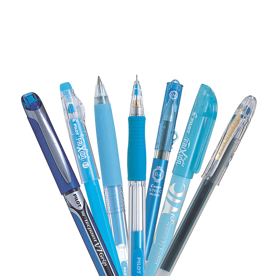 Set Pilot 7 Unidades Celeste 3