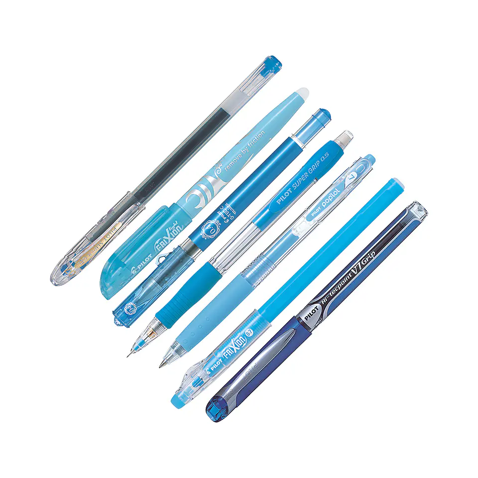 Set Pilot 7 Unidades Celeste 4