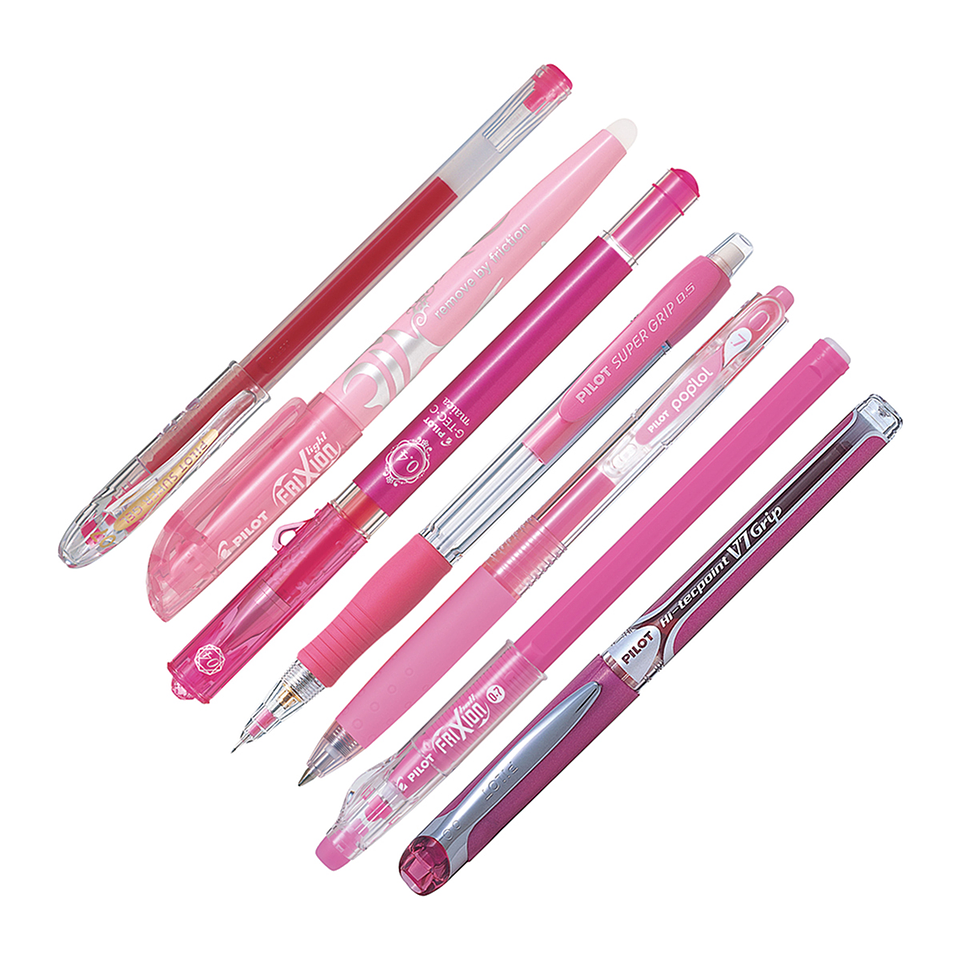 Set Pilot 7 Unidades Rosado 4