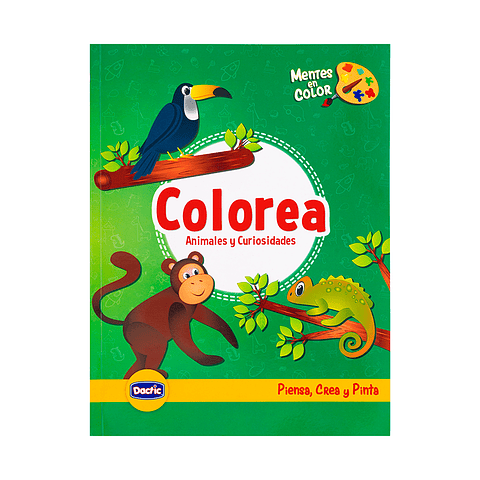 Colorea Animales y Curiosidades 50 Pág