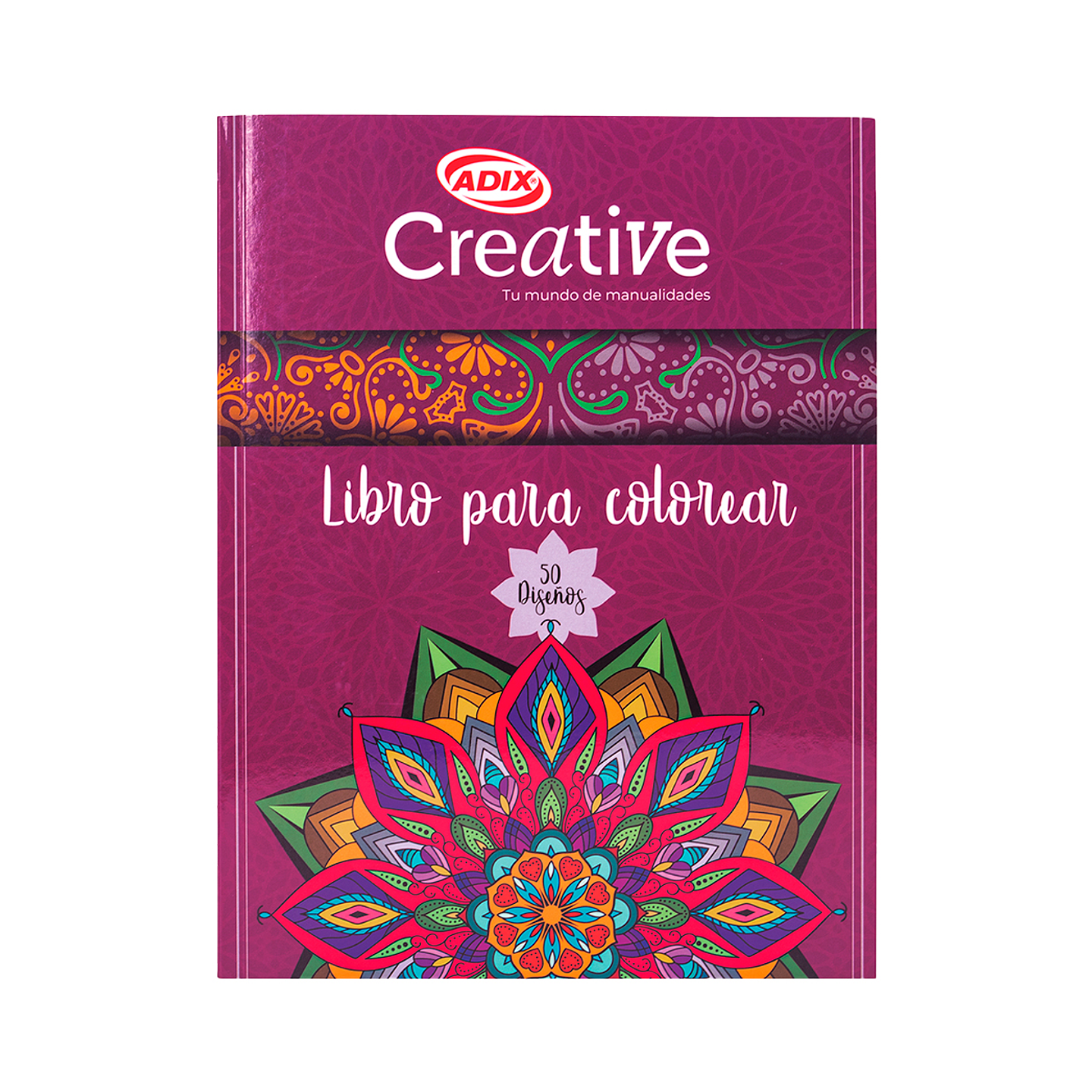 Libro para Colorear Mandalas 50 Pág 1