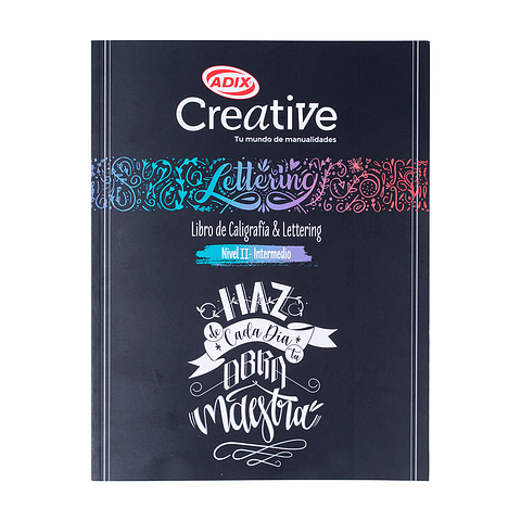 Libro de Caligrafía y Lettering nivel 2